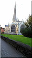 Parish Church of St James viewed from the east, Trowbridge