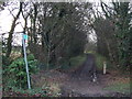 Footpath towards Lee Moor