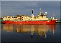 NT2677 : Atlantic Explorer in the Albert Dock by kim traynor