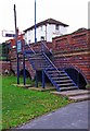 SO8071 : Staircase from Bridge Street to Riverside Meadows, Stourport-on-Severn by P L Chadwick