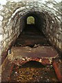 Inside the culvert