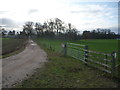 Farm track near Oteley, Ellesmere, Shropshire