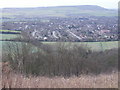 Looking down on Princes Risborough from Whiteleaf Hill