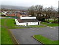 ST2793 :  Coed Eva and Hollybush Community Hall, Cwmbran by Jaggery