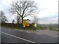 Road to Douglas Valley Golf Club from the A6