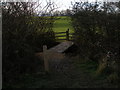 New bridleway ends at a stile