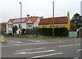 Houses at the corner of Down Road and Thornbury Road, Alveston