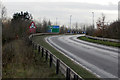 SE5522 : A19 near Whitley Bridge by Alan Murray-Rust