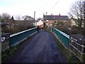 Bridge over the railway at Hagg Bank