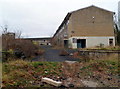 Southern edge of derelict Newport Towers Hotel, Newport