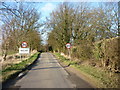 Entering Beelsby, Lincolnshire