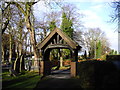 Lych gate, St Peter