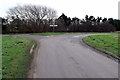 Road junction near Bleasby