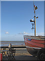 TA1280 : Filey Bay from Coble Landing by Pauline E