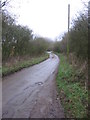SP7822 : Pulpit Lane, Oving, in winter by HelenK