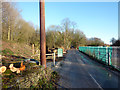 SJ8092 : Rifle Road and Metrolink construction site, Sale by Phil Champion