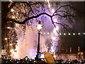 TQ3079 : London: New Year fireworks (5) by Chris Downer