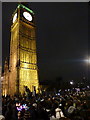 TQ3079 : London: New Year crowds begin to disperse by Chris Downer