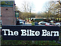 SJ8192 : Bike Barn sign at Jackson's Boat, Sale by Phil Champion