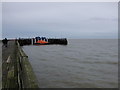 TM2521 : Lifeboat at end of Walton-on-the-Naze Pier by PAUL FARMER