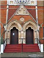 Harlesden Baptist Church, Acton Lane, NW10 - entrance