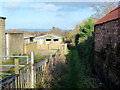 Footpath past piggery