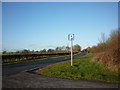 Looking north along the A165 towards Bridlington