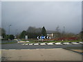 A4048/A4047 roundabout at Sirhowy