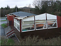 NS2072 : Storm damaged Inverkip Pavilion by Thomas Nugent