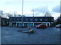 Park Road roundabout and shops