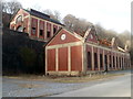 Central part of former Navigation Colliery buildings, Crumlin