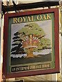 TQ2183 : (Another) sign for The Royal Oak, High Street / Park Parade, NW10 by Mike Quinn