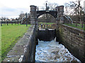 Vale Royal locks - sluice