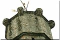 Stone heads at Donyatt church