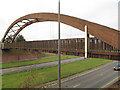 Bridge over the A523