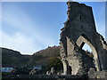 Talley Abbey ruins and Talley village