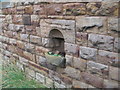 Closer view of outbuilding at Emley Lodge