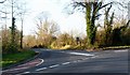 Road junction between A275 and B2116 at Offham