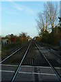 Railway line to Fishbourne Station