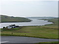 HU3658 : East Burrafirth: view along the firth by Chris Downer