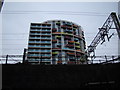 Colourful towerblocks on Warton Road