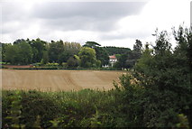 TQ6851 : Field by the River Medway by N Chadwick