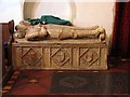 TL7131 : St Mary Magdalene & St Mary the Virgin, Wethersfield - Tomb chest by John Salmon