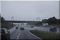 Joining the M6 northbound, Junction 40