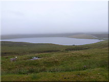 HU5562 : Whalsay: Loch of Huxter by Chris Downer
