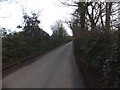 Looking towards Cullompton along Little Toms