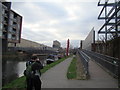 Looking along the Hertford Union Canal towards Bow