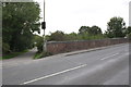 SU4791 : B4017 road bridge over Great Western Main Line by Roger Templeman