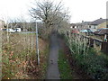 ST2794 : Footpath along route of former industrial tramway, Cwmbran by Jaggery