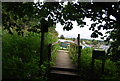 Footbridge, Medway Valley Walk (MVW)